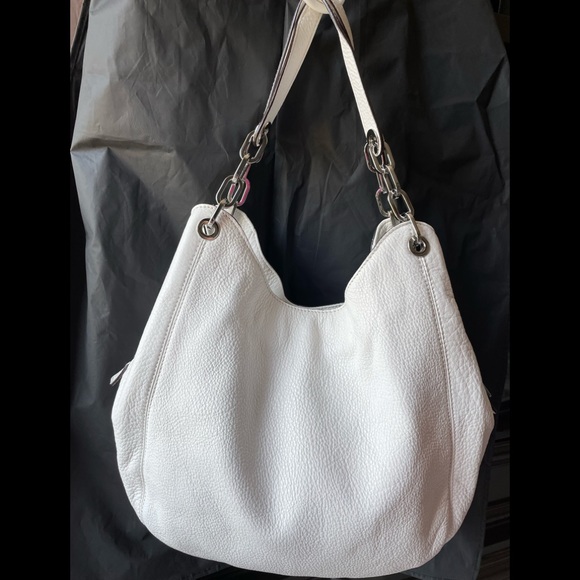 Michael Kors White Leather Bag - Picture 2 of 9